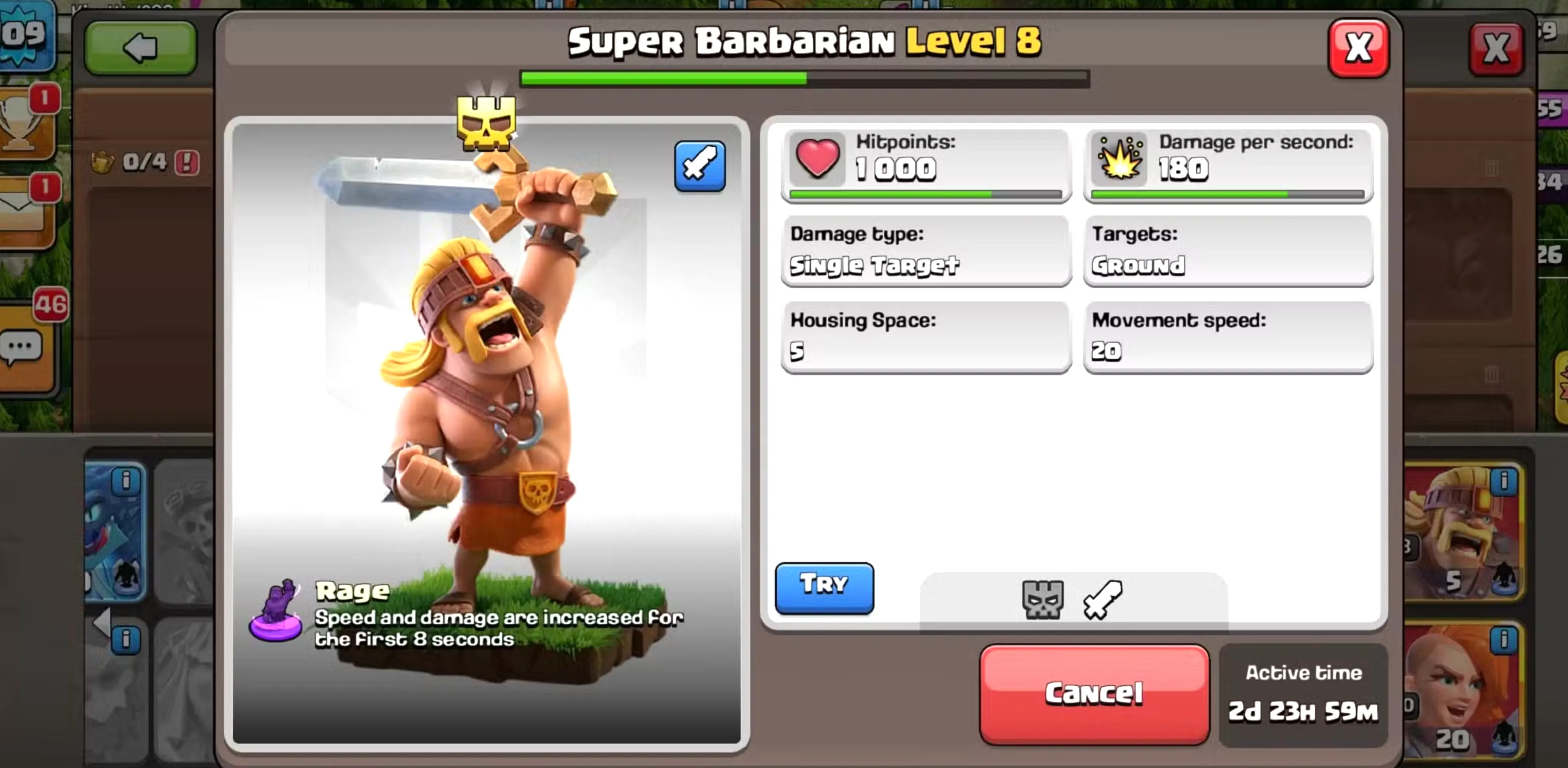 Super Barbarian and Super Wall Breaker Party
